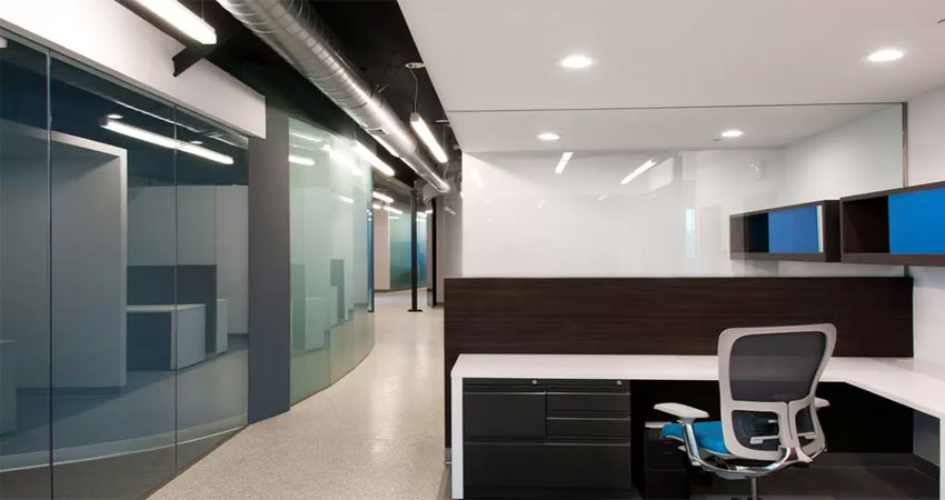 کاربرد شیشه لاکوبل در طراحی داخلی محیط های اداری
