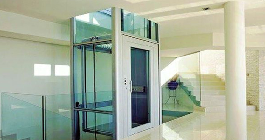 کابین آسانسور شیشه ای