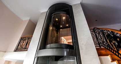 آسانسور شیشه ای گرد؛ راهنمای خرید و قیمت آسانسور شیشه ای گرد 1401