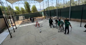 اجرای زمین پدل در سپاهان شهر اصفهان